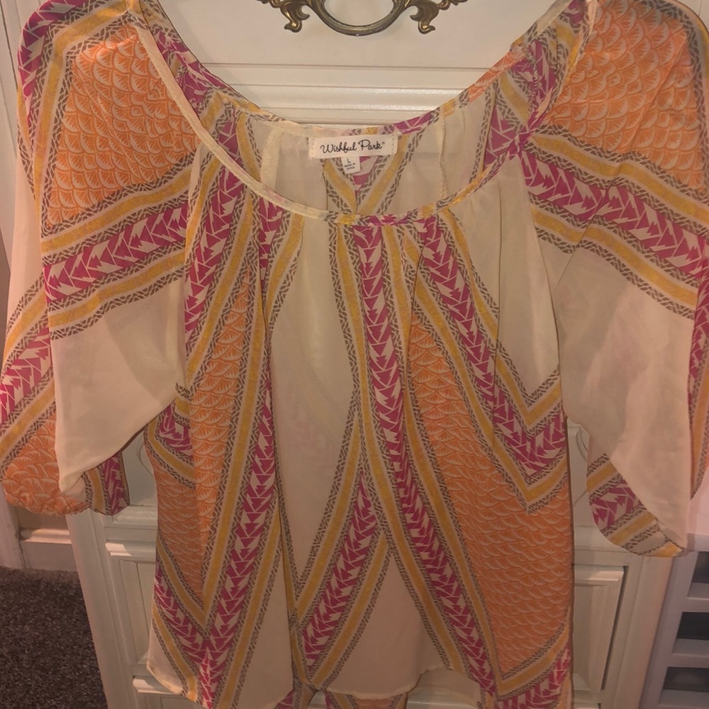 Hi low blouse
